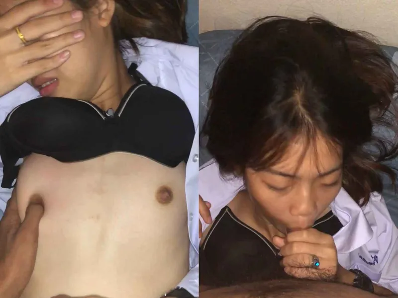 Huấn luyện ghệ sinh viên thành một con đỹ dâm nghiện liếm thằng nhỏ p1